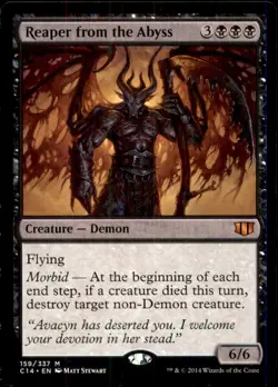 Reaper from the Abyss LP Light Play Commander 2014 MTG [11919] - Image 1