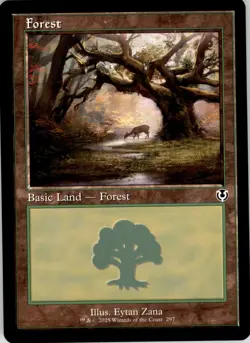 Innistrad Remastered #297 Forest (297) (Retro Frame) - Image 1