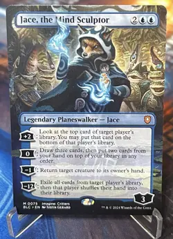 Jace, the Mind Sculptor (Borderless) Commander: Bloomburrow Regular - Image 1
