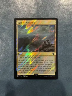 1x Path of Ancestry, Surge Foil, Final Fantasy, Magic MTG NM - Image 1