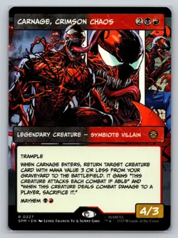 Carnage, Crimson Chaos (Borderless) Marvel's Spider-Man Regular - Image 1