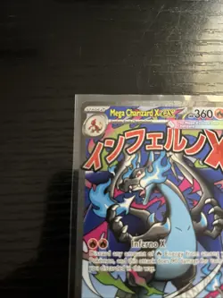 Mega Charizard X ex 023 MEP Black Star Promo Pokemon Phantasmal Flames! - Image 2