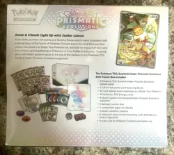 Pokemon TCG S&V Prismatic Evolutions ETB Elite Trainer Box **Factory Sealed** - Image 2