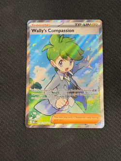 Pokemon Wally's Compassion 176/132 Full Art Trainer - Image 1