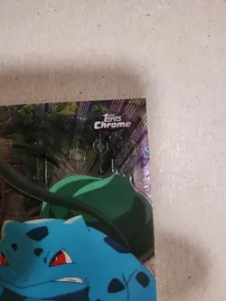 #01 Bulbasaur Topps Chrome 2000 Pokemon TV Animation Series 1 - Image 4