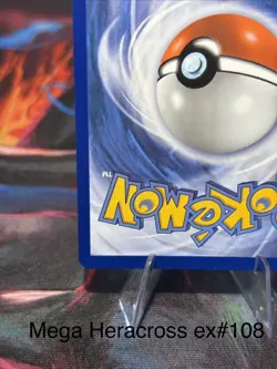 Pokemon 2025 Phantasmal Flames Mega Heracross EX 108/94 UR & 004/094 RR NM - Image 4