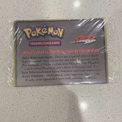 MARILL POKEMON Black Star PROMO Pokemon Card #29 SEALED/New Neo Genesis 2000 - Image 4