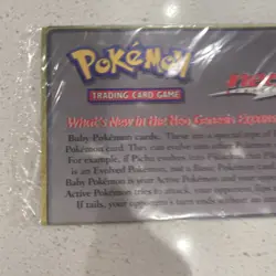 MARILL POKEMON Black Star PROMO Pokemon Card #29 SEALED/New Neo Genesis 2000 - Image 5