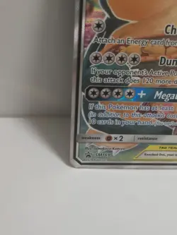 *RARE PROMO TAG TEAM FULL ART* Pokemon Eevee & Snorlax GX SM169 SM Basic Card LP - Image 5
