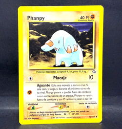 2000 POKEMON NEO GENESIS PHANPY 43/111 (MP) UNCOMMON - Image 1
