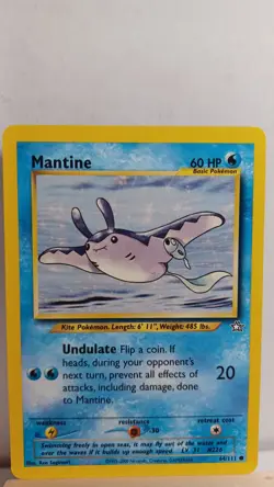 Mantine [LP] - Pokemon TCG Neo Genesis 64/111 [Common] - Image 1