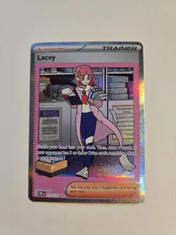 Pokemon TCG Prismatic Evolutions Lacey Special Illustration Rare 175/131 NM - Image 1