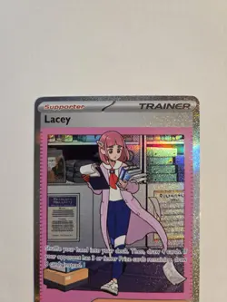 Pokemon TCG Prismatic Evolutions Lacey Special Illustration Rare 175/131 NM - Image 2