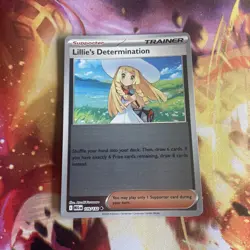 POKEMON - LILLIE'S DETERMINATION - 119/132 - MEGA EVOLUTION - REVERSE HOLO - Image 1