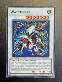 Watthydra STOR-DE044 Super Rare EX Deutsch Yugioh - Image 1