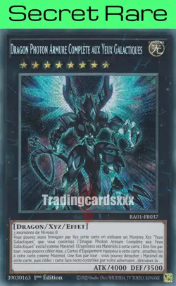 Yu-Gi-Oh! Dragon Photon Armure Complete aux Yeux Galactiques : SE RA01-FR037 - Image 1