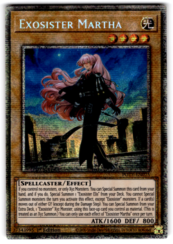 YUGIOH EXOSISTER MARTHA STARLIGHT RARE NM POTE-EN025 - Image 1