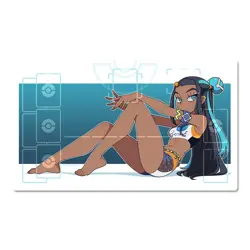 Nessa Board Game Pokemon Table Playmat Trading Card Play Mat TCG CCG Mouse Pad - Image 1