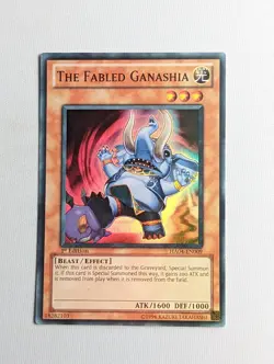 Yu-Gi-Oh! The Fabled Ganashia Super Rare Card HA04-EN009 - 1st Ed - Image 1