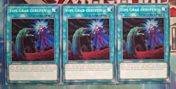 3x Vom Grab Gerufen SDWD-DE026 2.Auflage DEUTSCH PLAYSET NM Yu-Gi-Oh - Image 1
