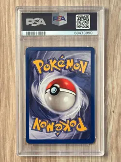 Pokemon Rocket 1st Edition RAINBOW ENERGY NON HOLO 80/82 PSA 9 # 68473990 - Image 4