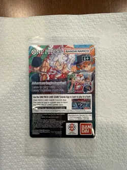 Bandai Namco One Piece CCG Monkey D. Luffy US Voyage Promo Holo P-055 - Image 2