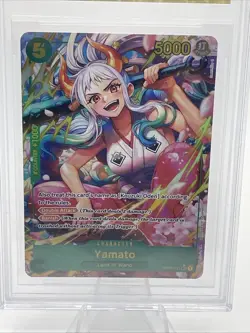 Gem Mint One-Piece TCG - PRB01 / OP01-121 English Yamato SEC Alt Art - BGS 9.5 - Image 2