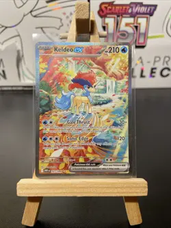 Keldeo EX 167/086 SIR Pokemon TCG White Flare Special Illustration Rare NM - Image 1
