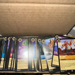 Disney Lorcana Bulk Lot 400 Ct Box, C/U, First Chapter Foils Included - Image 1