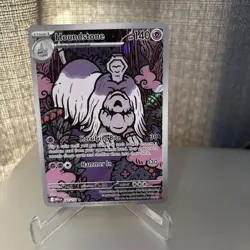 🔥Pokemon TCG Houndstone 145/132 ME01: Mega Evolution Illustration Rare Holo NM - Image 1