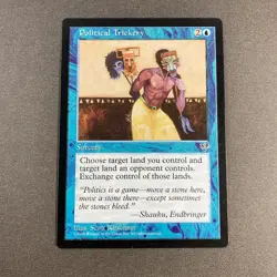 MTG Political Trickery Mirage Regular Magic The Gathering - Image 1
