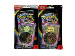 Pokemon Phantasmal Flames ME02 Cottonee / Whimsicott Checklane Blister Lot of 2 - Image 1