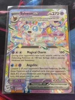Pokemon Sylveon EX TCG Prismatic Evolutions Double Rare Card 41/131 NM Condition - Image 1