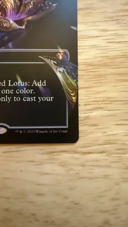 JEWELED LOTUS #702 Foil Borderless Commander Masters CMM Eng MTG Magic NM - Image 5