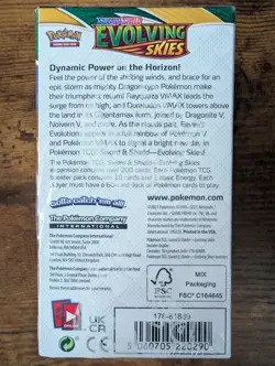 Pokemon TCG - Evolving Skies Half Booster Box - Factory Sealed - Image 3