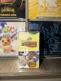 Pokemon TCG Evolving Skies Half Booster Box Factory Sealed Brand New - Image 1