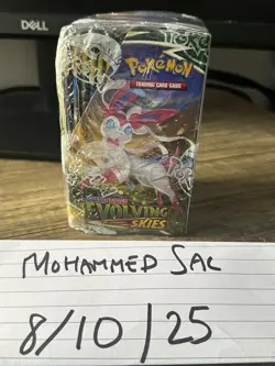 Pokemon TCG: Evolving Skies Half Booster Box 18 Packs - Factory Sealed - Image 2