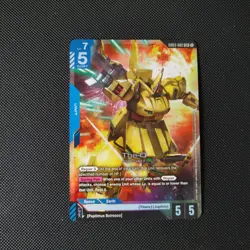 The-O GD03-002 LR NM English Steel Requiem Gundam Card Game - Image 1