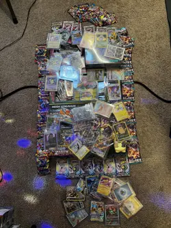 Used Pokemon Lot GX- As Seen Cards And Box(s) Some Dents And Tears - Image 1