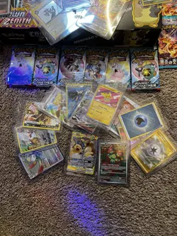 Used Pokemon Lot GX- As Seen Cards And Box(s) Some Dents And Tears - Image 2