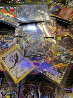 Used Pokemon Lot GX- As Seen Cards And Box(s) Some Dents And Tears - Image 3