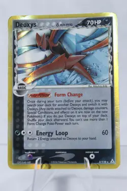 Deoxys 3/110 Delta Species Holon Phantoms Pokemon Collectible Trading Card - Image 1