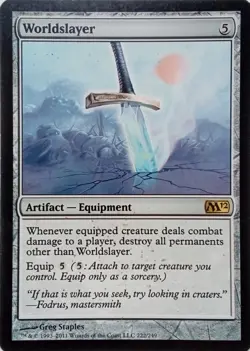 222/249 WORLDSLAYER RARE CORE SET 2012 MTG CARD - Image 1