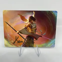 MTG Yuna, Grand Summoner Art Card Final Fantasy: Art Series 22/53 Near Mint - Image 1