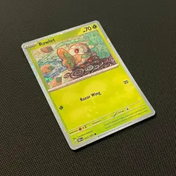 Rowlet 013/197 Cosmos Holo Obsidian Flames - Near Mint Pokemon Card - Image 4