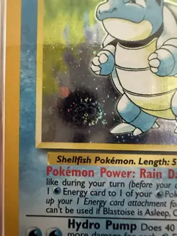 Pokemon Cards Blastoise Base Set 2 Psa 8 Double Swirl Slab With Bonus Gift - Image 3