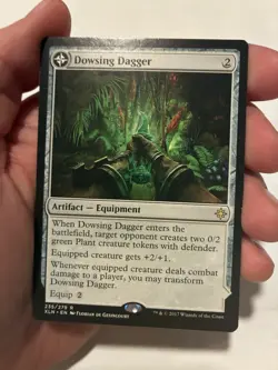 Dowsing Dagger Lost Vale Ixalan Artifact Near Mint Condition - Image 1