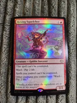Hexing Squelcher Foil Promo Pack Lorwyn Eclipsed Near Mint Magic The Gathering - Image 1