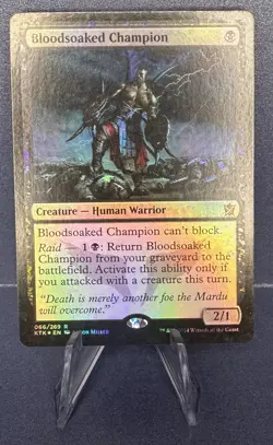 Bloodsoaked Champion #66 (Foil) (LP) Khans of Tarkir KTK Magic MTG - Image 1