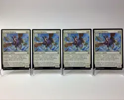 (4) MTG Fearless Fledgling Zendikar Rising Magic: The Gathering LP - Image 1